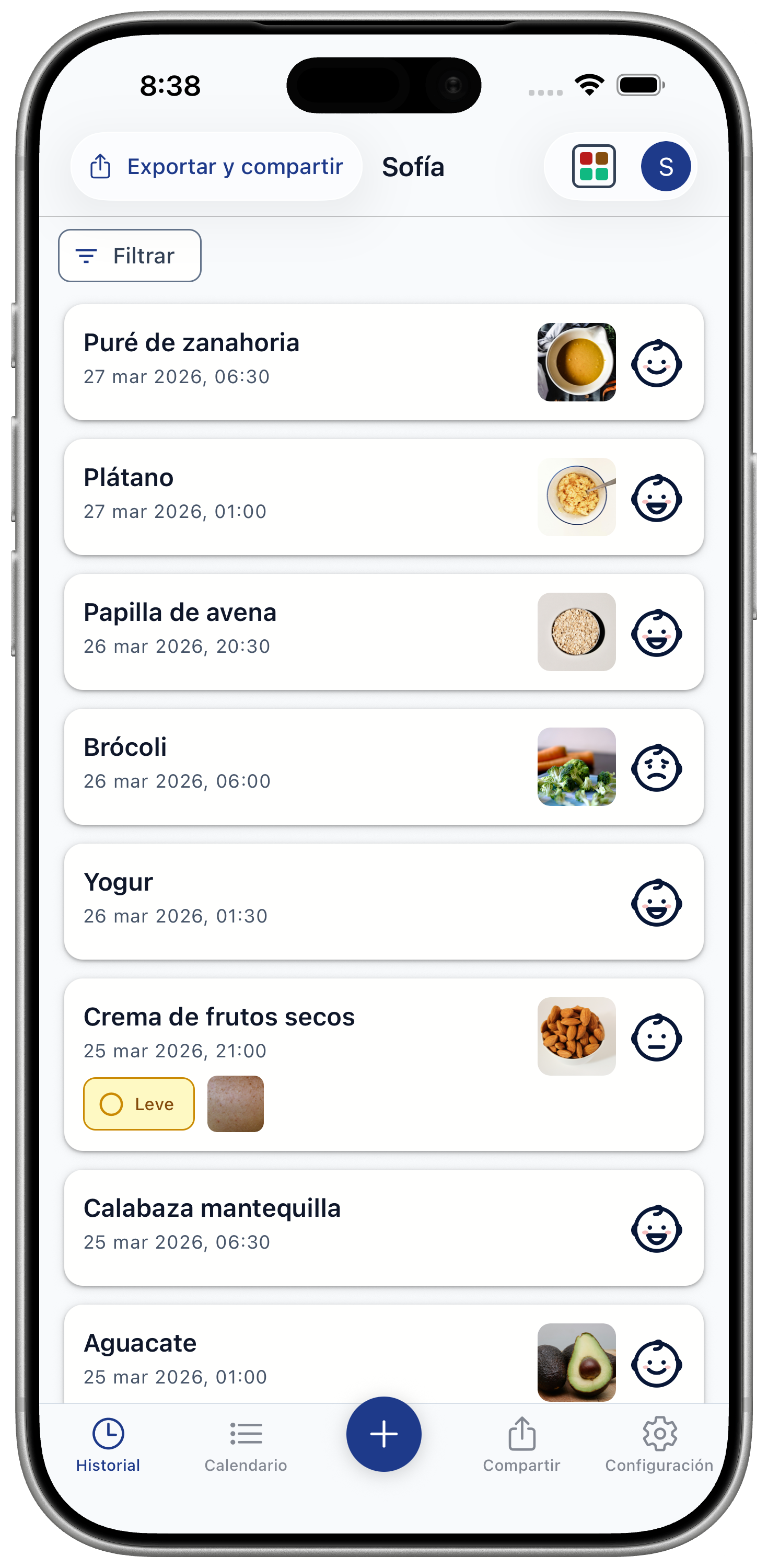 Comprobar el estado de los alimentos