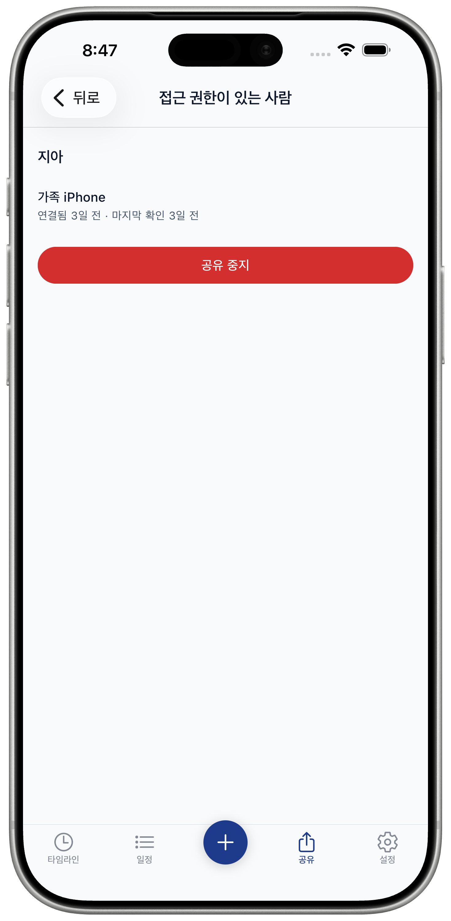 Who has access screen